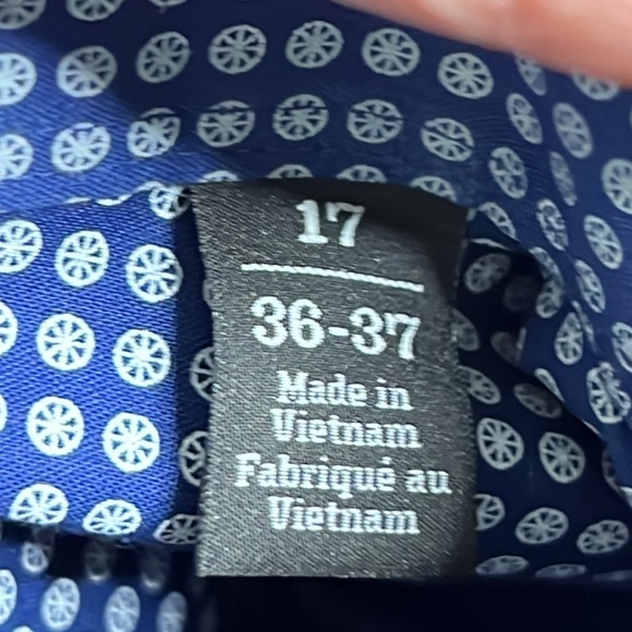 Men's Nordstrom button down patterned dress shirt - Picture 4 of 7